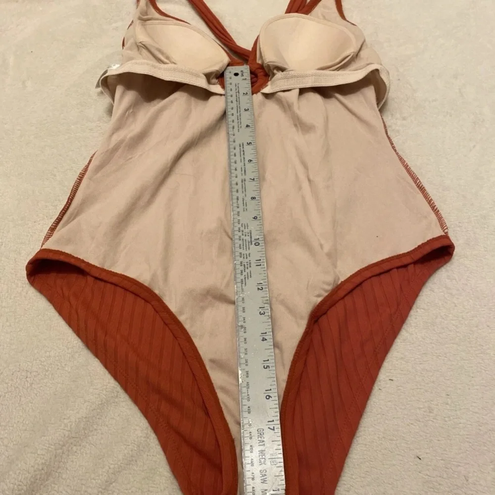 Kona Sol Pumpkin Spice One Piece Swimsuit